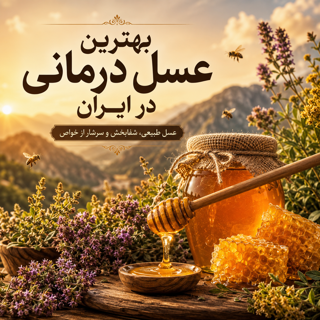بهترین عسل درمانی در ایران
