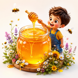 خواص عسل برای کودکان