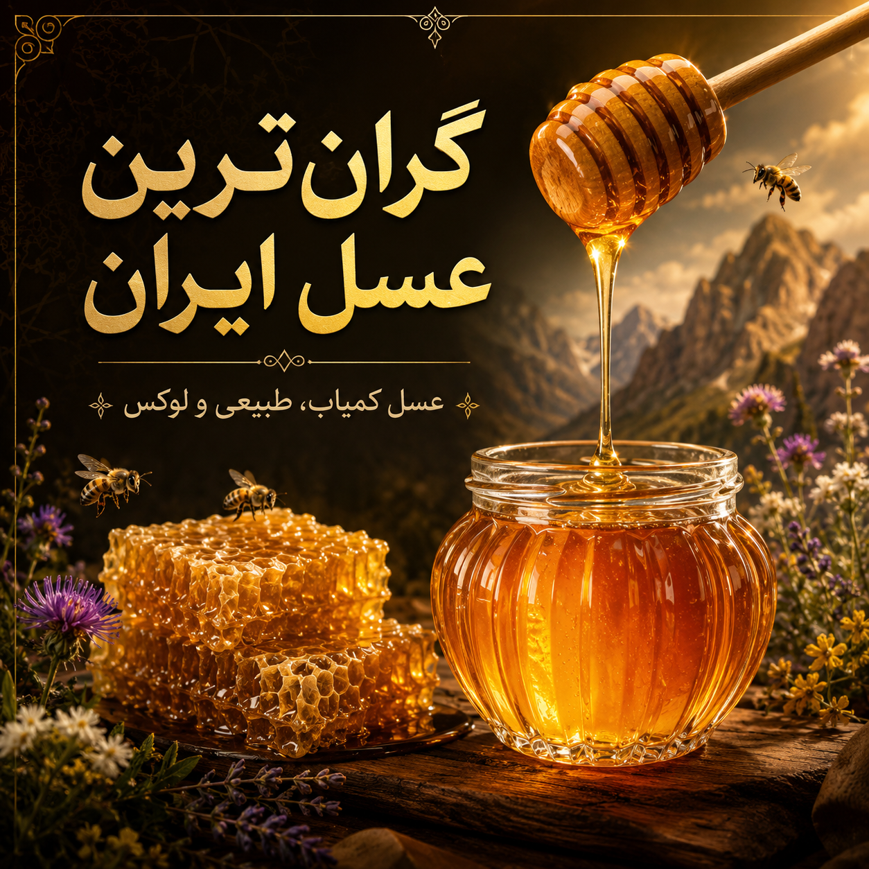 گران‌ترین عسل ایران