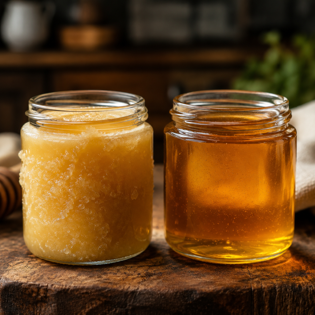 علت شکرک زدن عسل چیست؟ 🍯❄️ 3 علت شکرک زدن عسل
